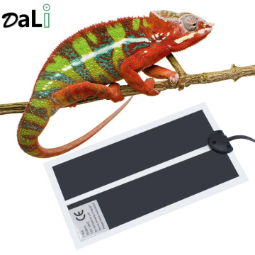 7W 11 X 5.9 Inch Waterproof Reptile Heating Pad Warmer with Temperature Controller, Power Adjustment Under Tank Terrarium Heater Heat Mat